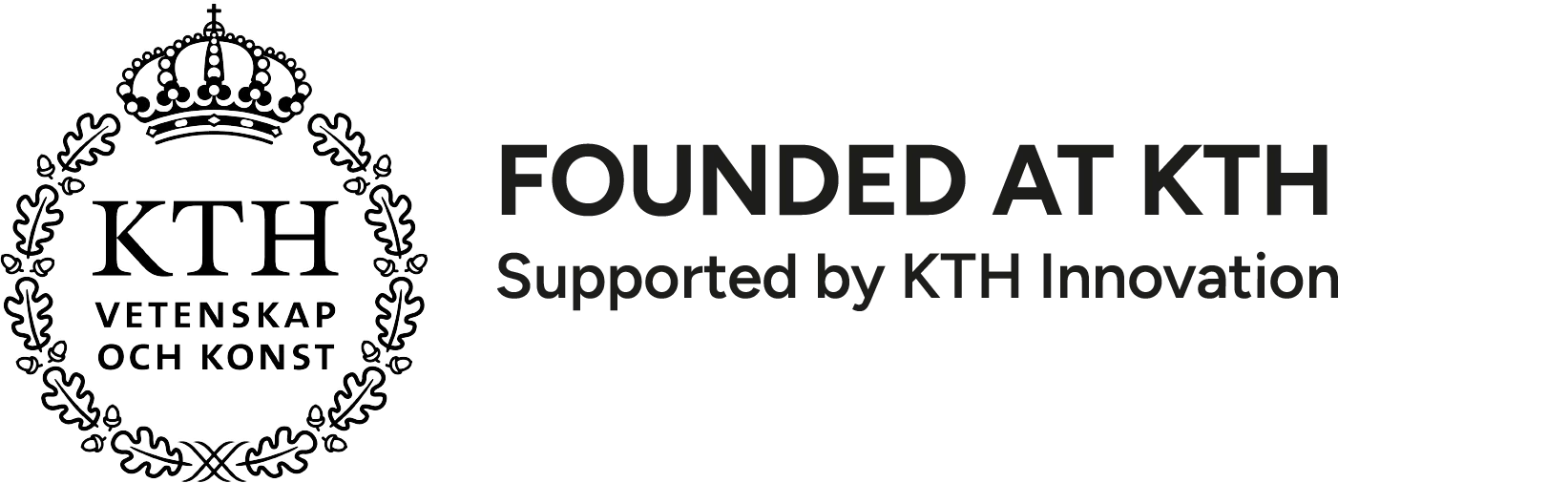 Founded at KTH. Supported by KTH Innovation.