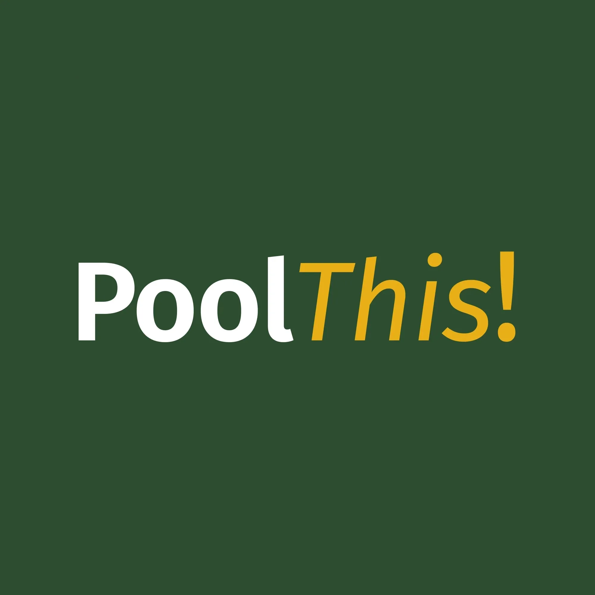 PoolThis logo.